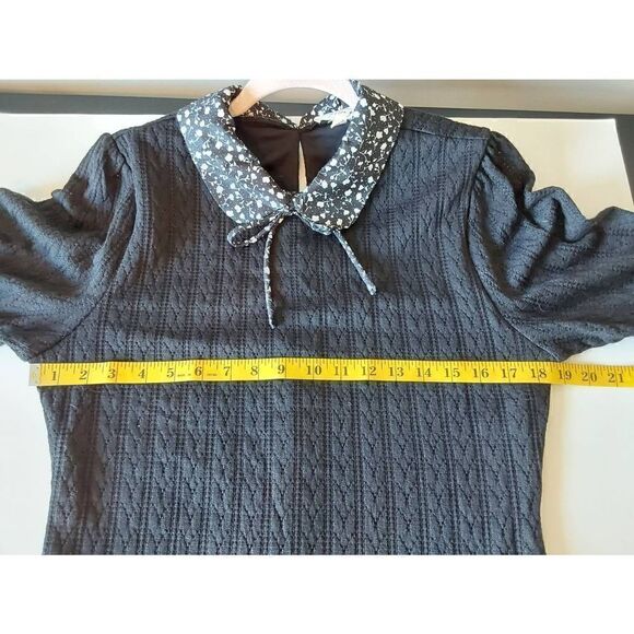 Kingston Grey Sweater Dress New Black Sz XL - Picture 9 of 9